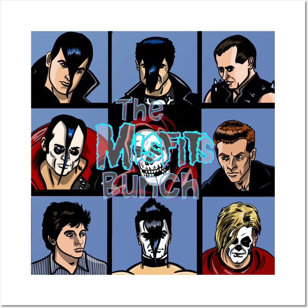 The Misfits Bunch Wall Art by blakely737